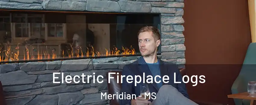 Electric Fireplace Logs Meridian - MS