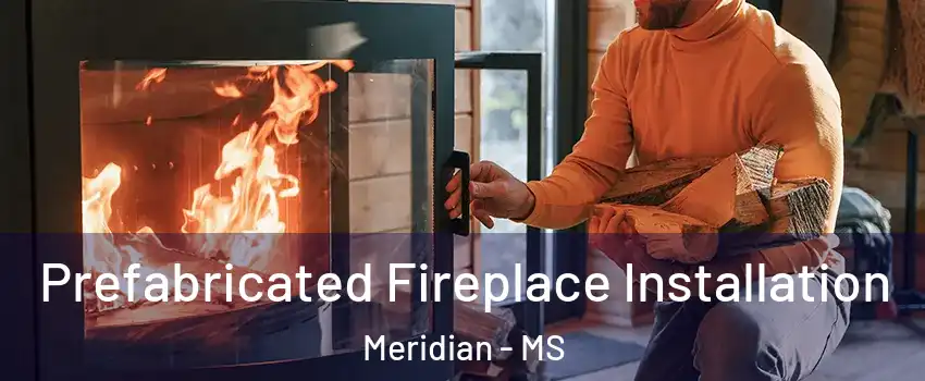  Prefabricated Fireplace Installation Meridian - MS